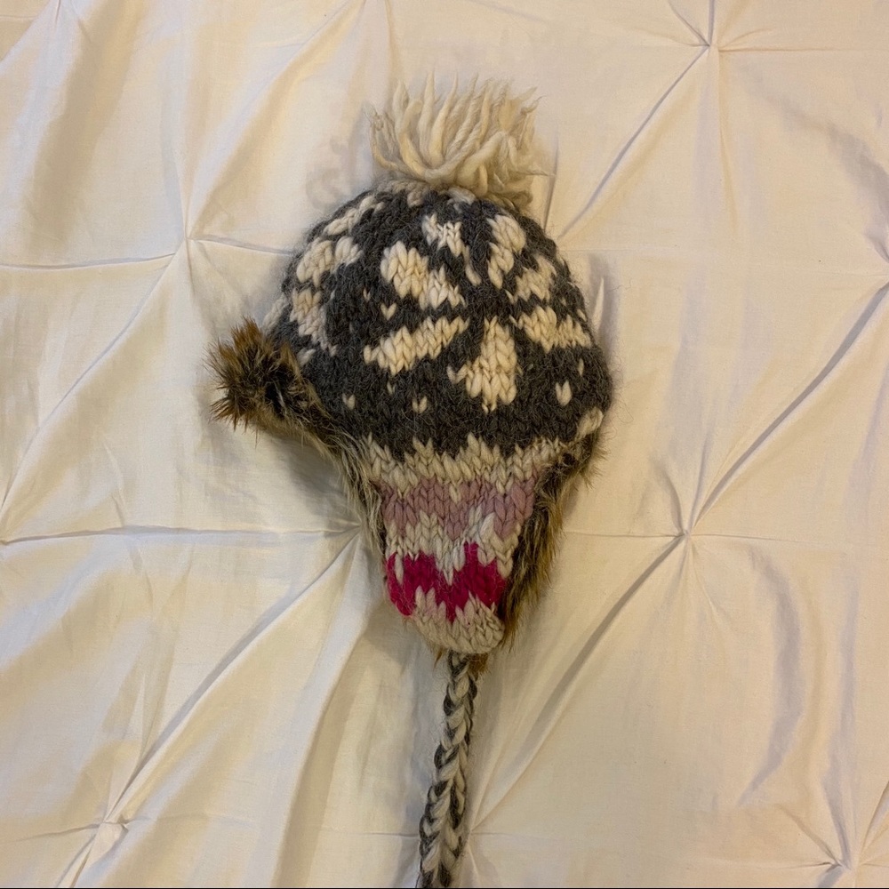 American Eagle Trapper Hat Faux Fur